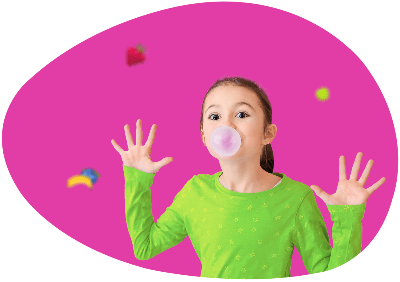 bubble trouble آدامس بادکنکی